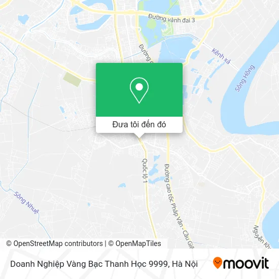 Bản đồ Doanh Nghiệp Vàng Bạc Thanh Học 9999