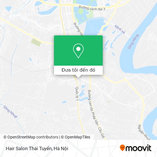 Bản đồ Hair Salon Thái Tuyển