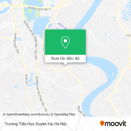 Bản đồ Trường Tiểu Học Duyên Hà