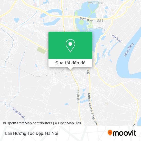 Bản đồ Lan Hương Tóc Đẹp