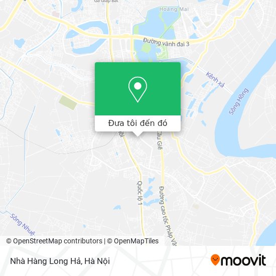 Bản đồ Nhà Hàng Long Hả