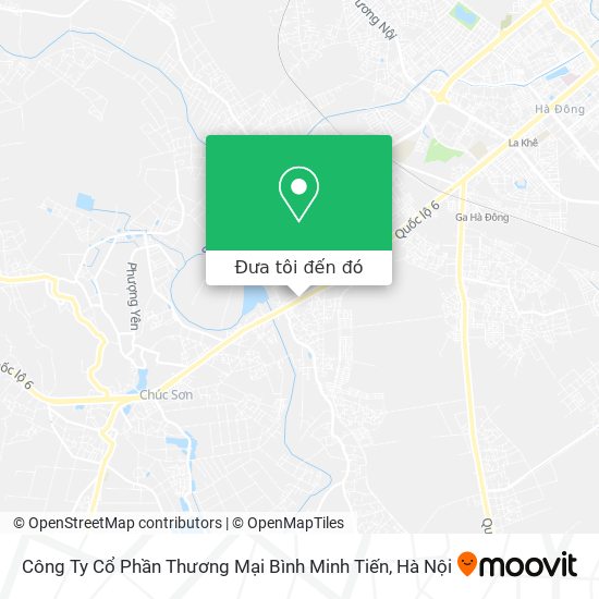 Bản đồ Công Ty Cổ Phần Thương Mại Bình Minh Tiến