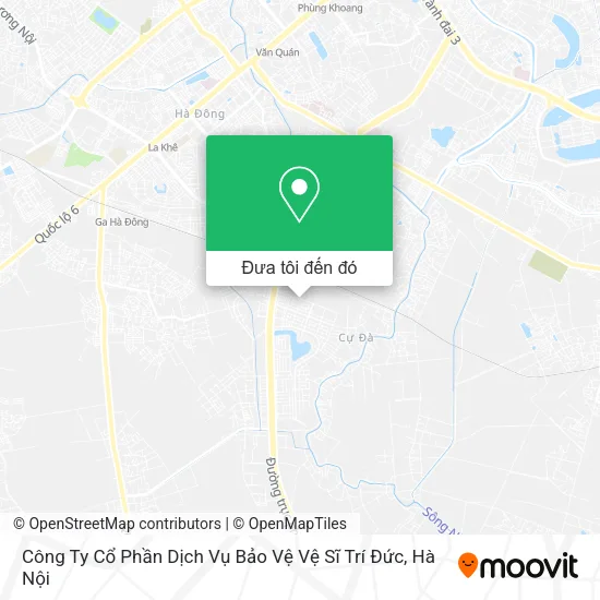 Bản đồ Công Ty Cổ Phần Dịch Vụ Bảo Vệ Vệ Sĩ Trí Đức