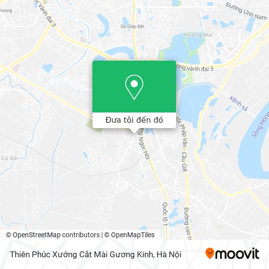 Bản đồ Thiên Phúc Xưởng Cắt Mài Gương Kính