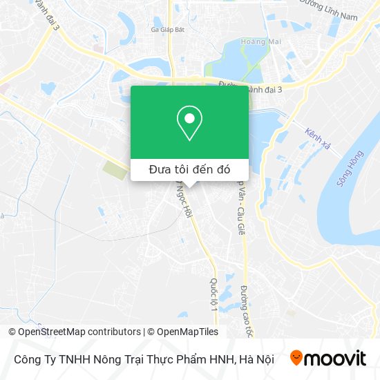 Bản đồ Công Ty TNHH Nông Trại Thực Phẩm HNH