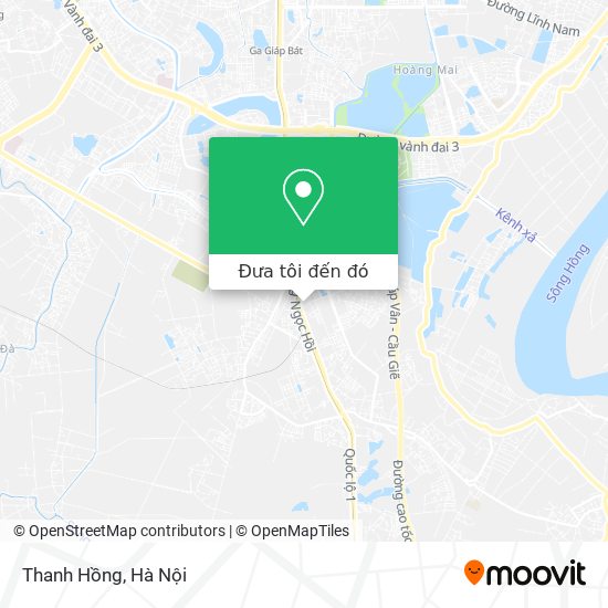 Bản đồ Thanh Hồng