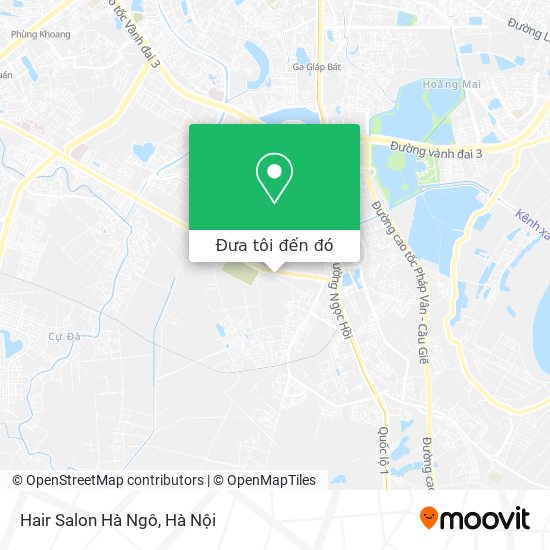 Bản đồ Hair Salon Hà Ngô