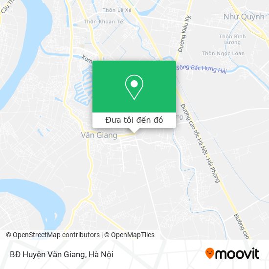 Bản đồ BĐ Huyện Văn Giang