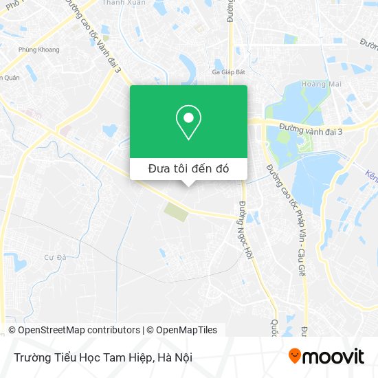 Bản đồ Trường Tiểu Học Tam Hiệp
