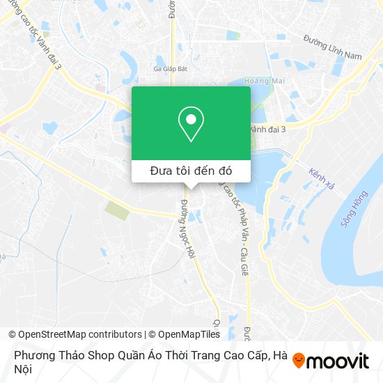 Bản đồ Phương Thảo Shop Quần Áo Thời Trang Cao Cấp