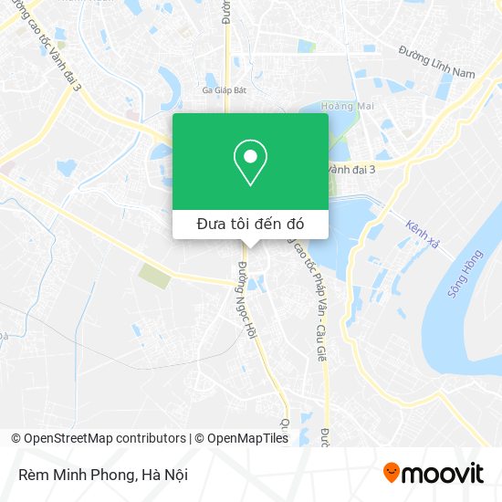 Bản đồ Rèm Minh Phong