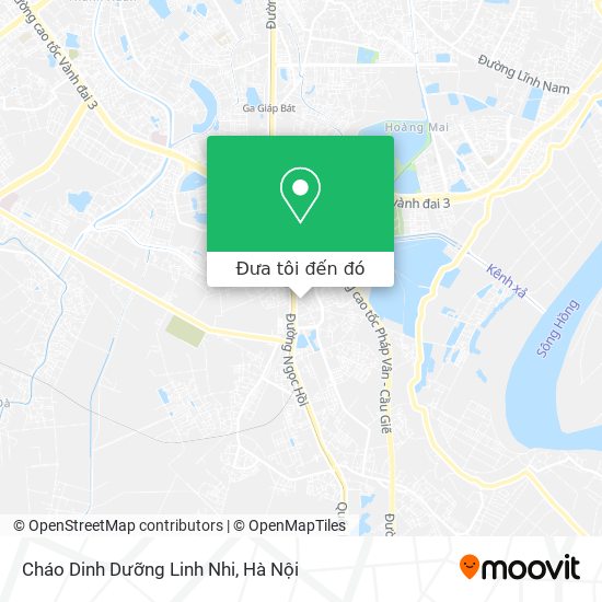 Bản đồ Cháo Dinh Dưỡng Linh Nhi