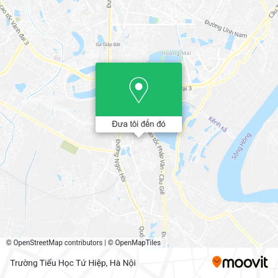 Bản đồ Trường Tiểu Học Tứ Hiệp