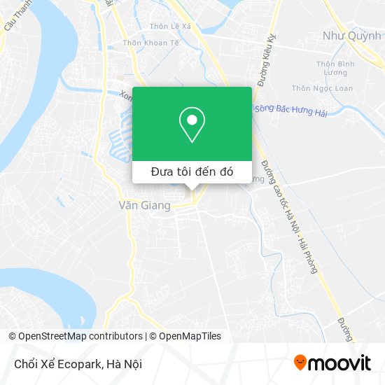Bản đồ Chổi Xể Ecopark