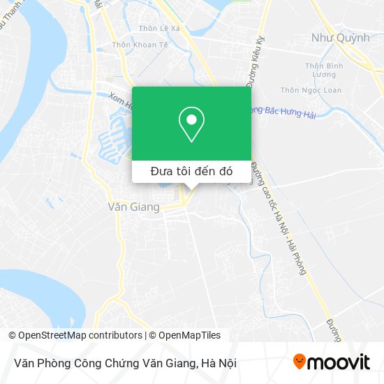 Bản đồ Văn Phòng Công Chứng Văn Giang
