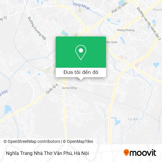 Bản đồ Nghĩa Trang Nhà Thờ Văn Phú