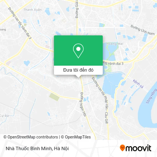 Bản đồ Nhà Thuốc Bình Minh
