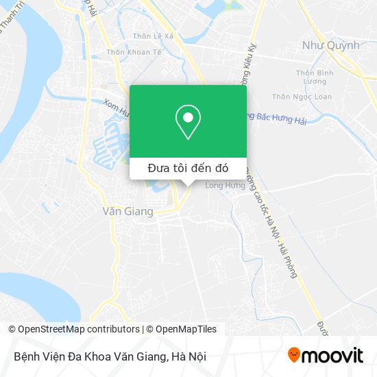 Bản đồ Bệnh Viện Đa Khoa Văn Giang
