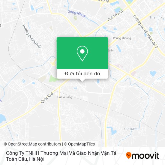 Bản đồ Công Ty TNHH Thương Mại Và Giao Nhận Vận Tải Toàn Cầu