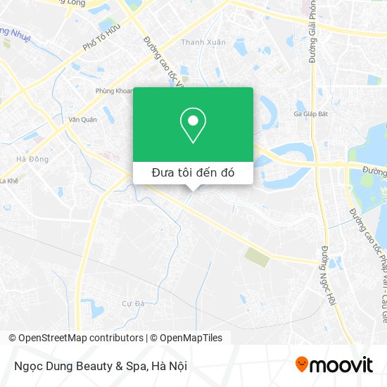 Bản đồ Ngọc Dung Beauty & Spa