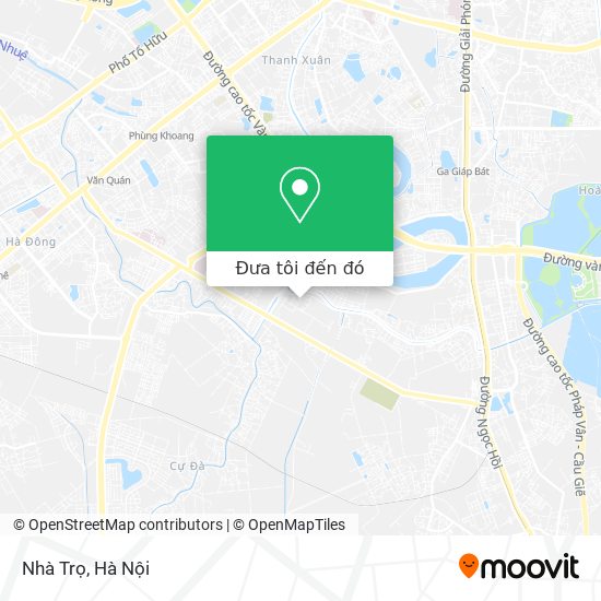 Bản đồ Nhà Trọ