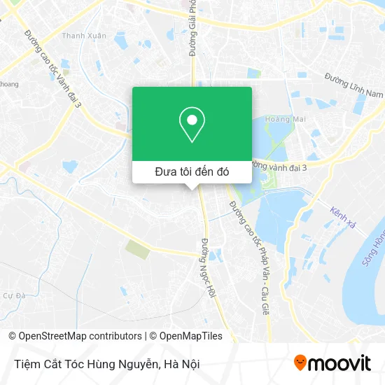 Bản đồ Tiệm Cắt Tóc Hùng Nguyễn