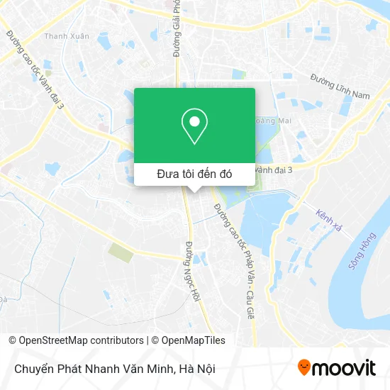 Bản đồ Chuyển Phát Nhanh Văn Minh