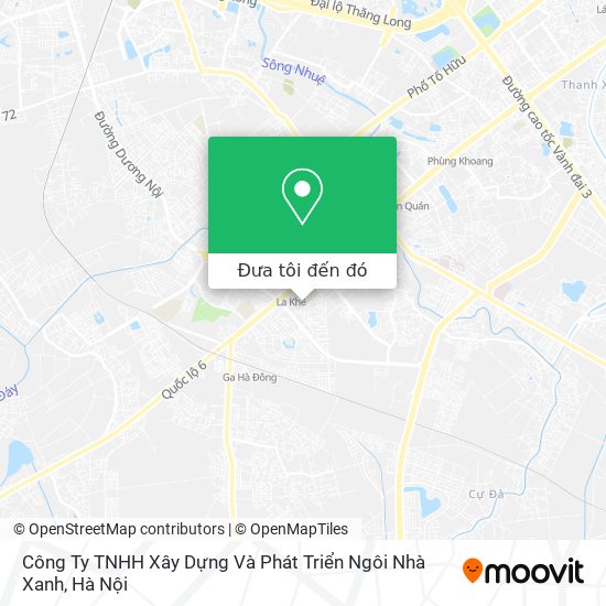 Bản đồ Công Ty TNHH Xây Dựng Và Phát Triển Ngôi Nhà Xanh