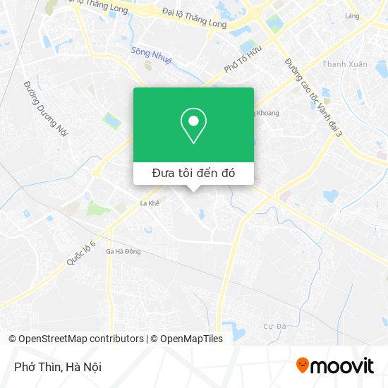 Bản đồ Phở Thìn