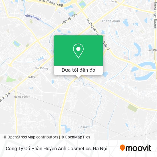 Bản đồ Công Ty Cổ Phần Huyền Anh Cosmetics