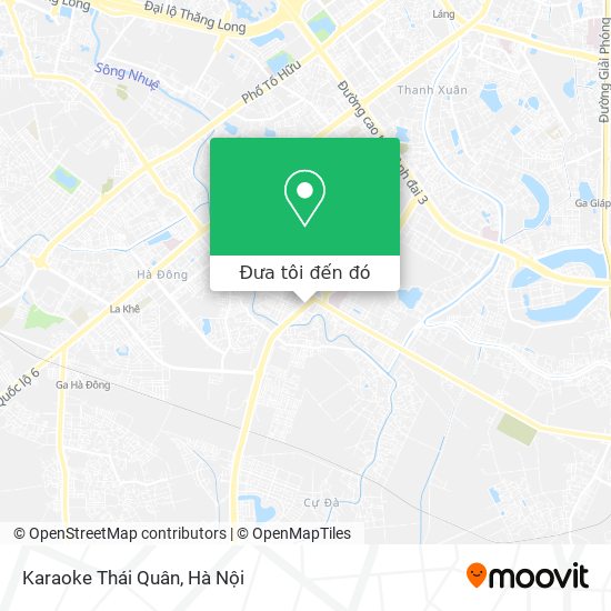 Bản đồ Karaoke Thái Quân
