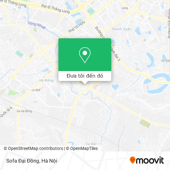 Bản đồ Sofa Đại Đồng
