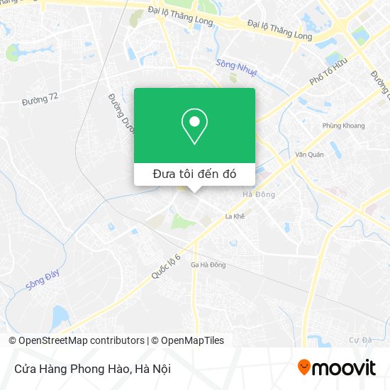 Bản đồ Cửa Hàng Phong Hào