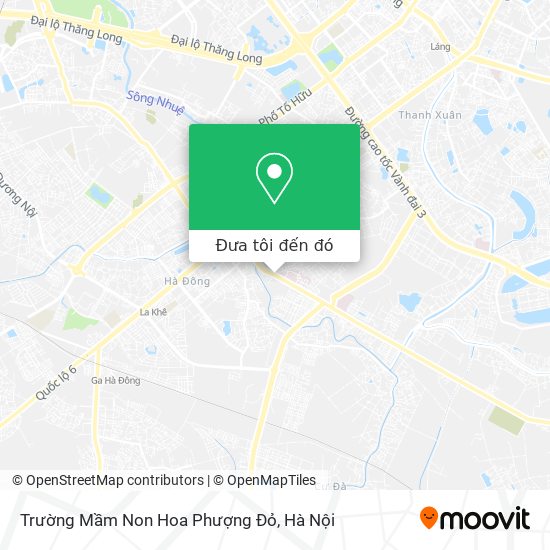 Bản đồ Trường Mầm Non Hoa Phượng Đỏ