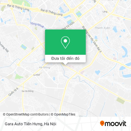 Bản đồ Gara Auto Tiến Hưng
