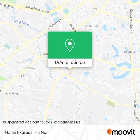Bản đồ Halan Express