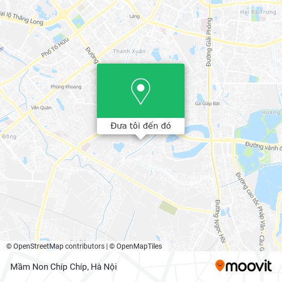 Bản đồ Mầm Non Chíp Chíp