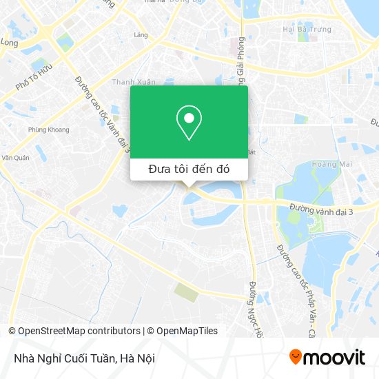 Bản đồ Nhà Nghỉ Cuối Tuần
