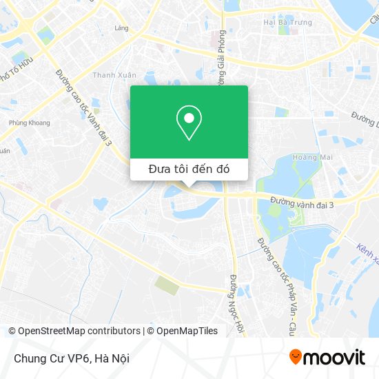 Bản đồ Chung Cư VP6
