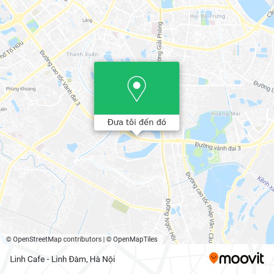 Bản đồ Linh Cafe - Linh Đàm