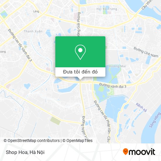 Bản đồ Shop Hoa