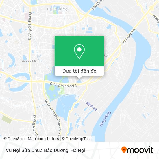 Bản đồ Vũ Nội Sửa Chữa Bảo Dưỡng