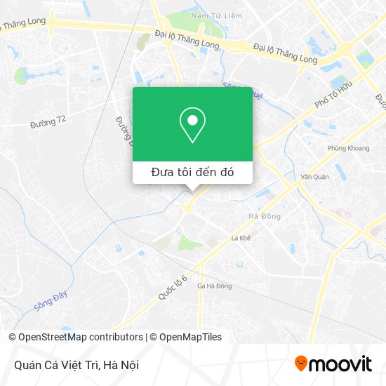 Bản đồ Quán Cá Việt Trì