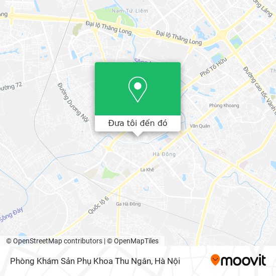 Bản đồ Phòng Khám Sản Phụ Khoa Thu Ngân