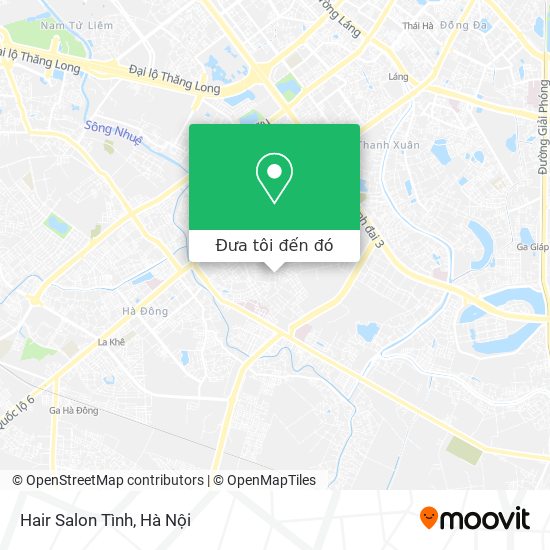 Bản đồ Hair Salon Tình
