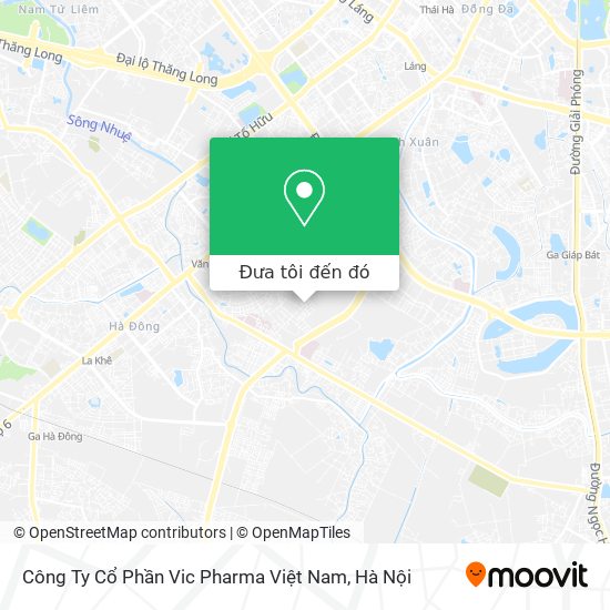 Bản đồ Công Ty Cổ Phần Vic Pharma Việt Nam
