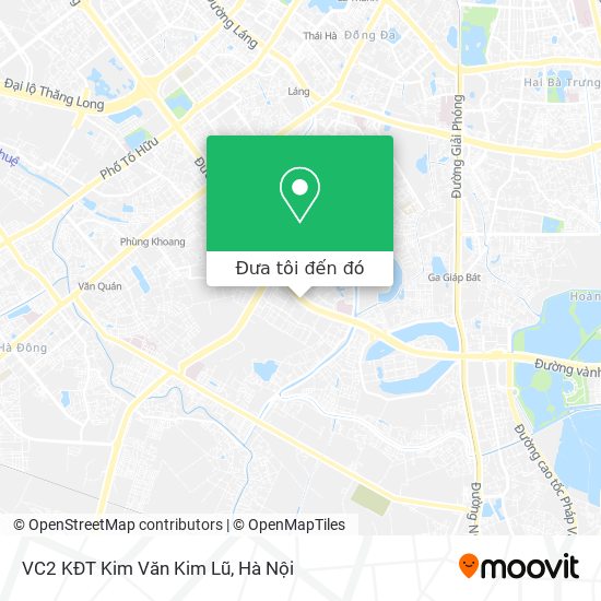 Bản đồ VC2 KĐT Kim Văn Kim Lũ