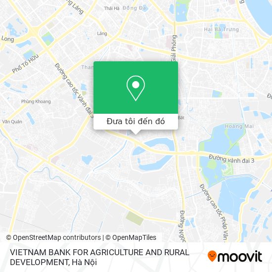 Bản đồ VIETNAM BANK FOR AGRICULTURE AND RURAL DEVELOPMENT