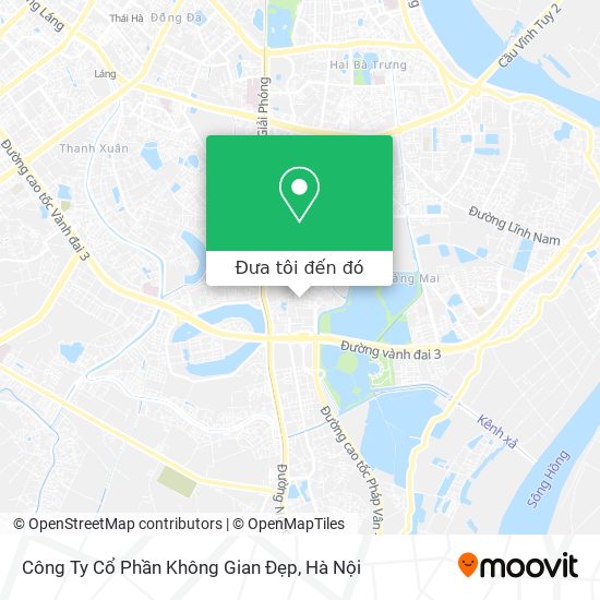 Bản đồ Công Ty Cổ Phần Không Gian Đẹp