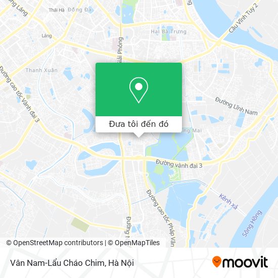 Bản đồ Vân Nam-Lẩu Cháo Chim